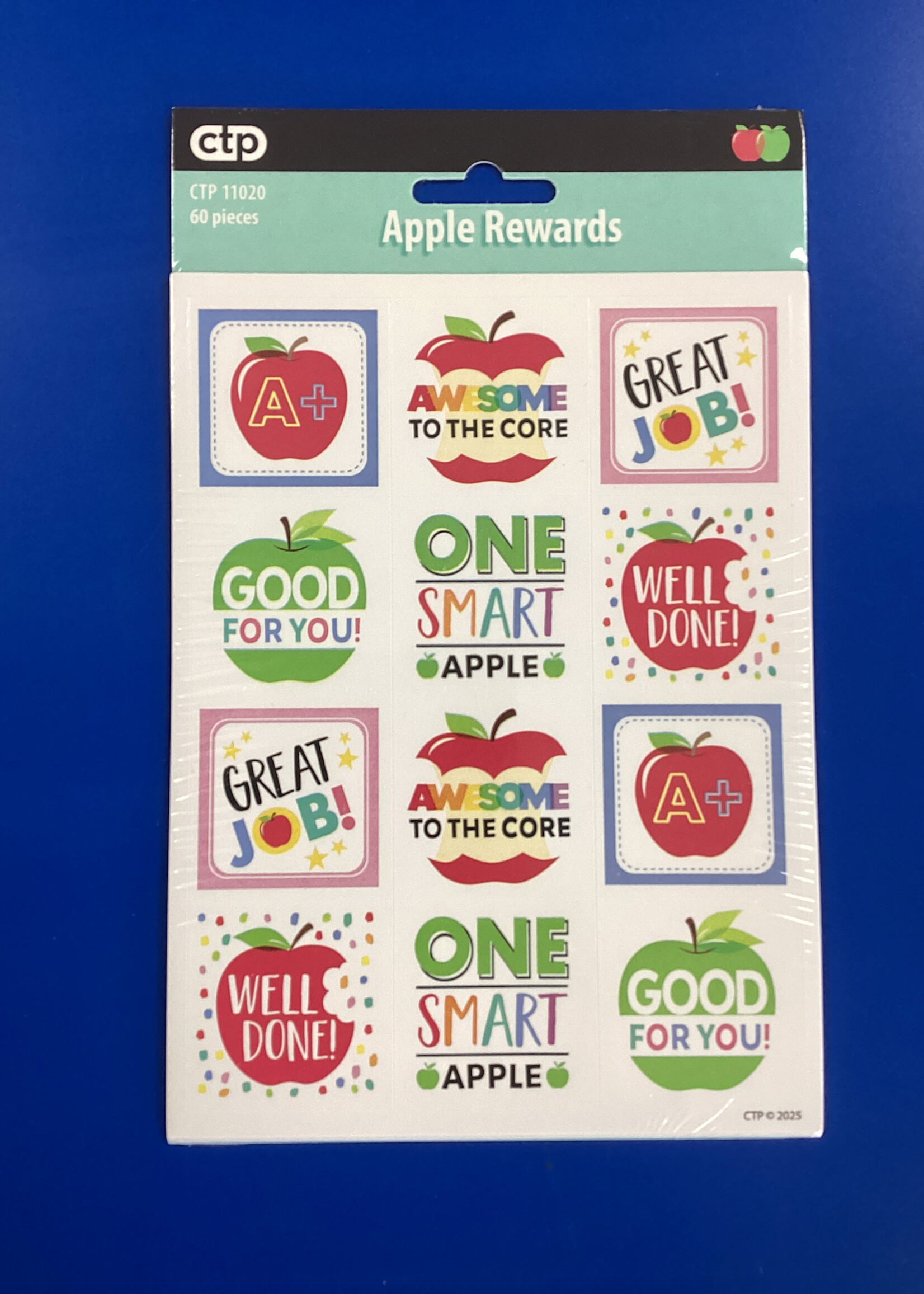 Apple Time Apple Reward Stickers 60pc