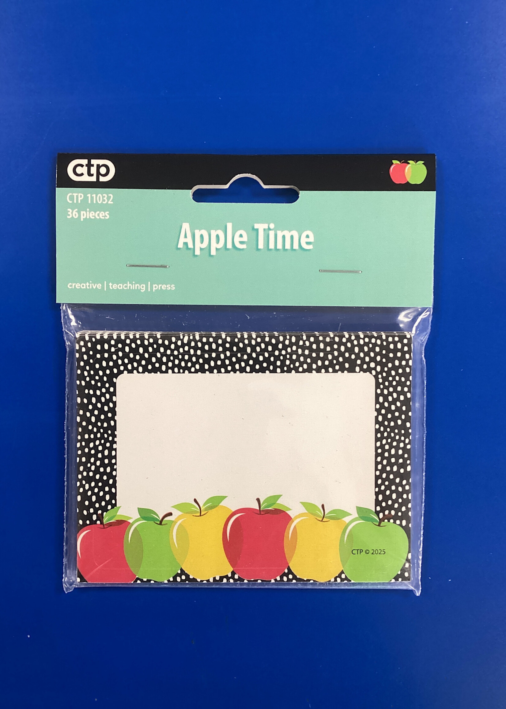 Apple Time Labels 36pc