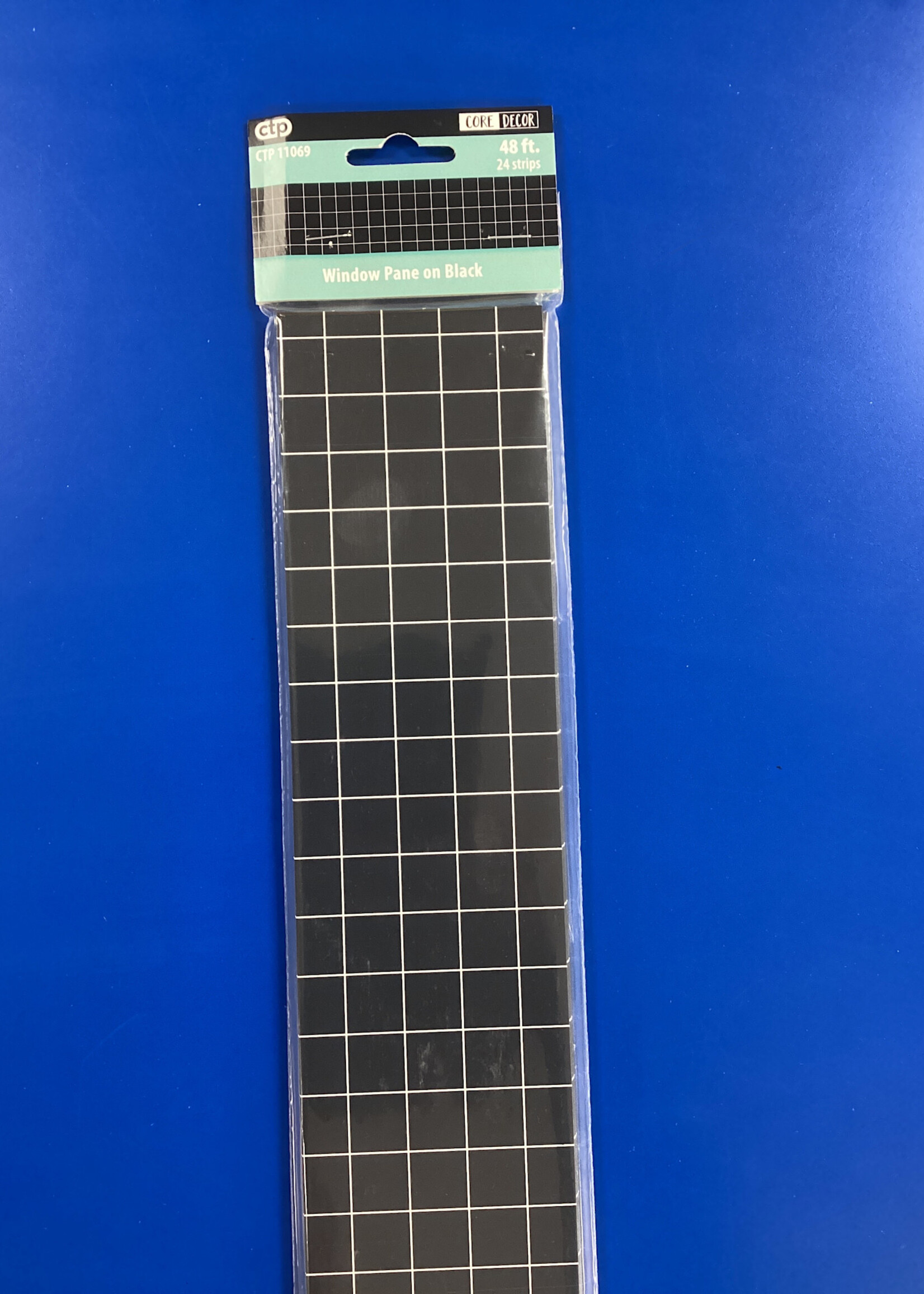 Window Pane on Black EZ Border 48'