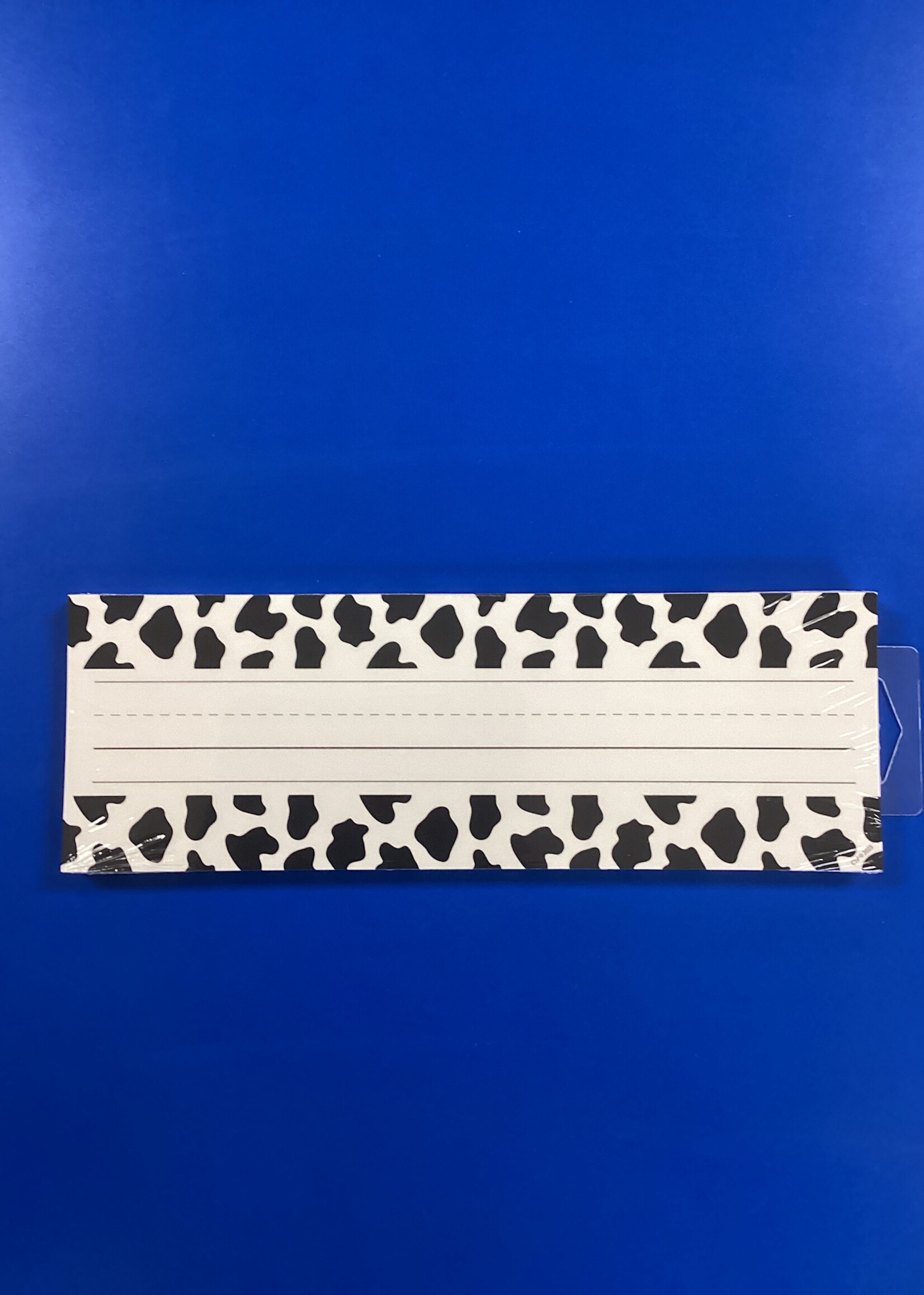 Farm Friends Cow Print Name Plates 36pc