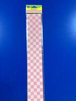 Cool for School Pink Checkers Border 35’