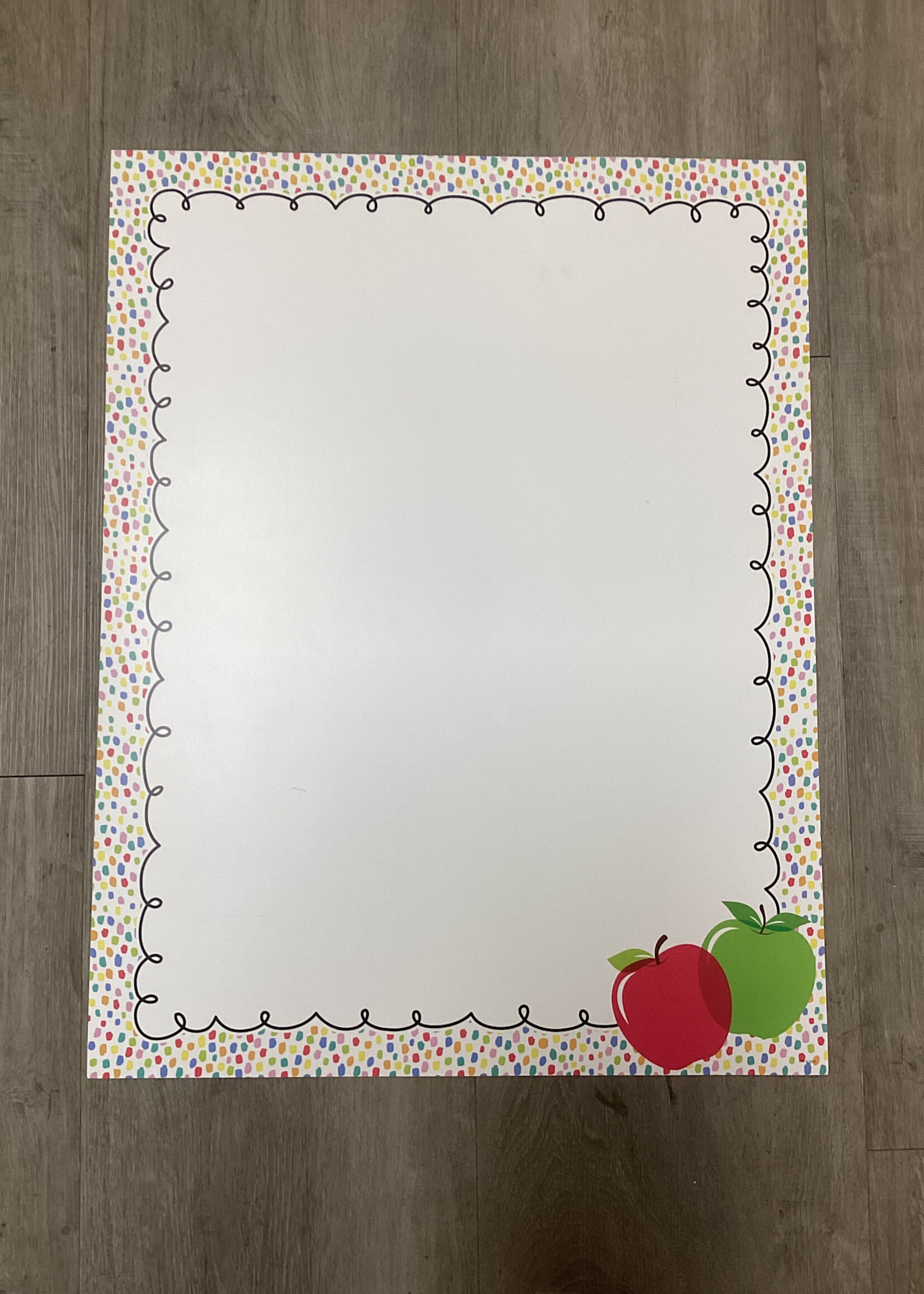 Apple Time Blank Chart
