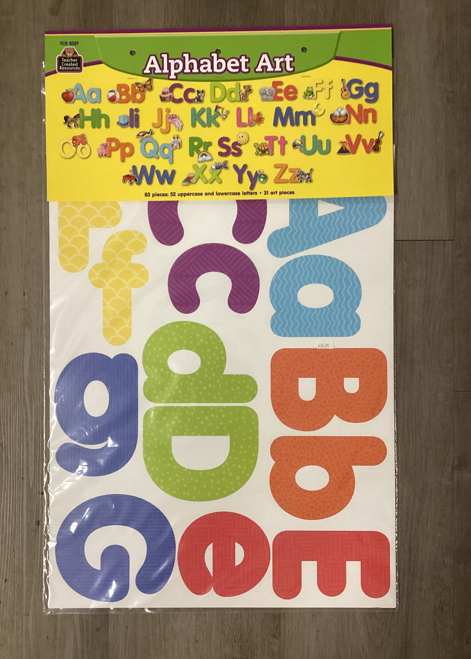 Alphabet Art Bulletin Board