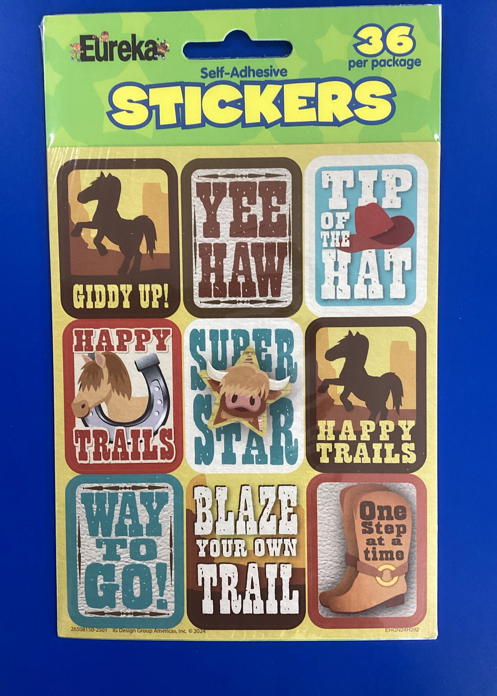 Wild Wild Classroom Stickers 36pk
