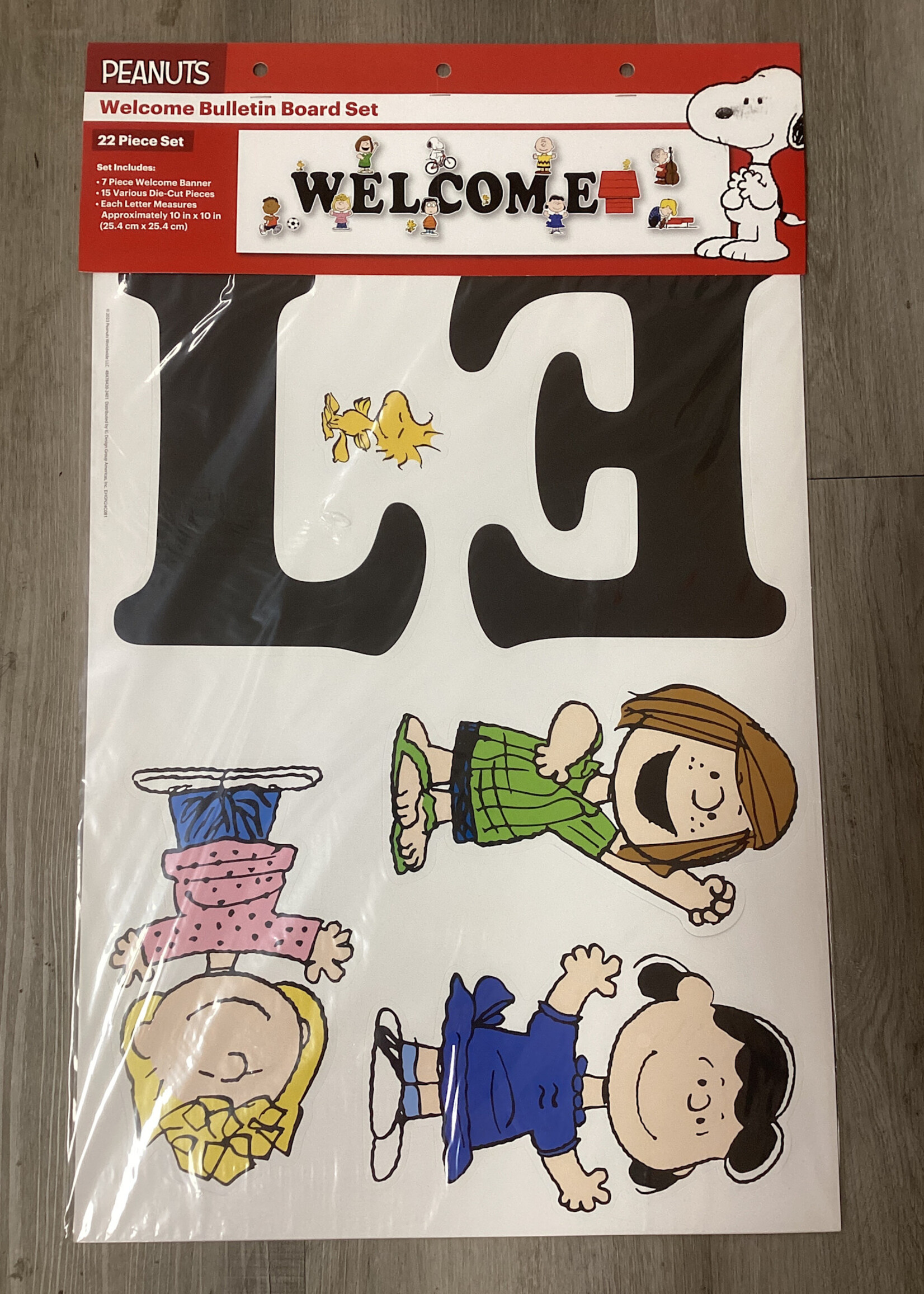 Peanuts Welcome Bulletin Board