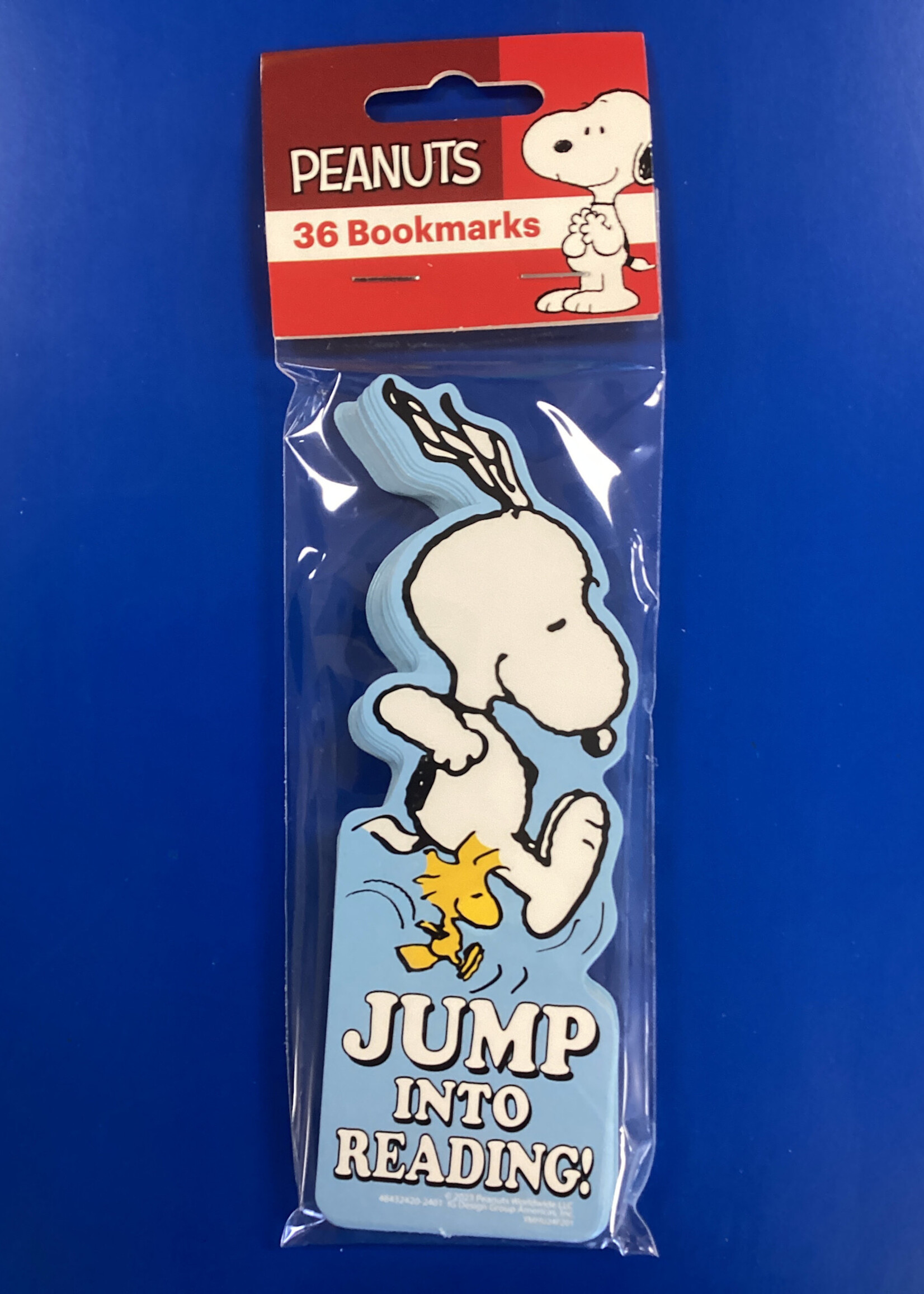 Peanuts Jump Into Reading Bookmark 36pc