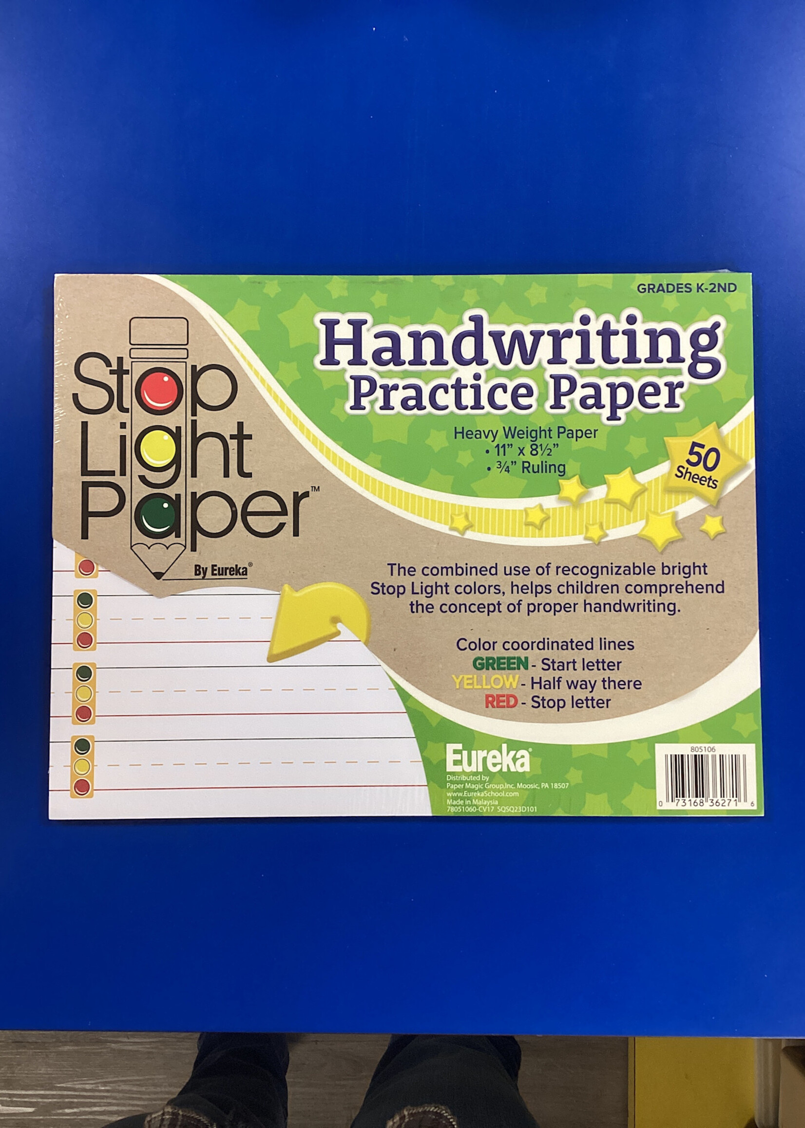Stop Light Paper 50 Sheet Note Pad