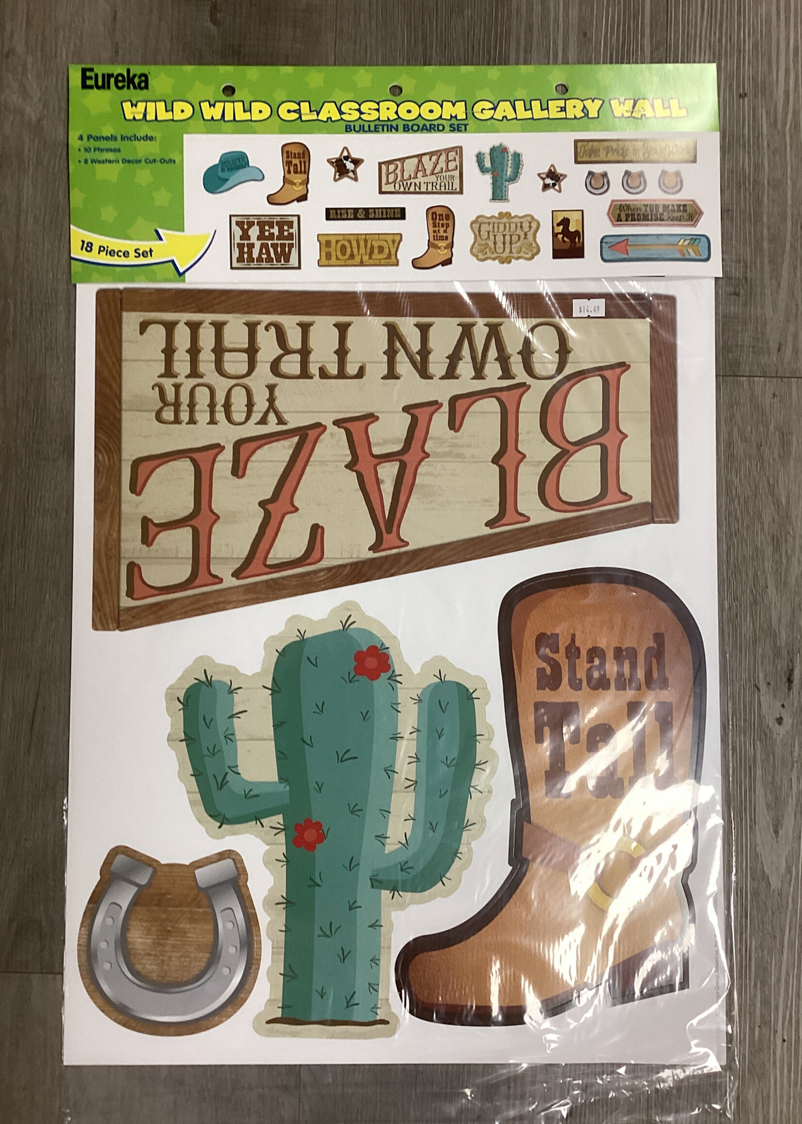 Wild Wild Classroom Gallery Wall Bulletin Board