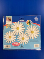 Retro Remix 3D Daisies Set of 4