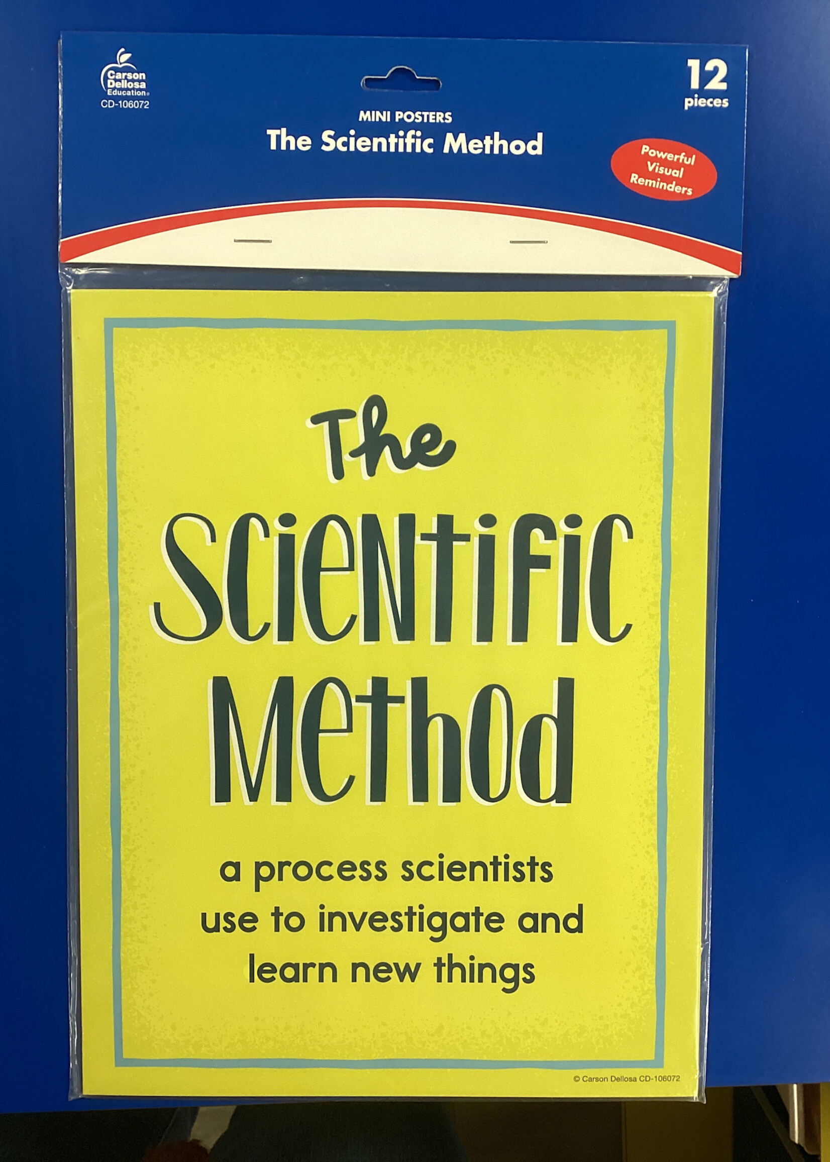 The Scientific Method Mini Posters 12pc