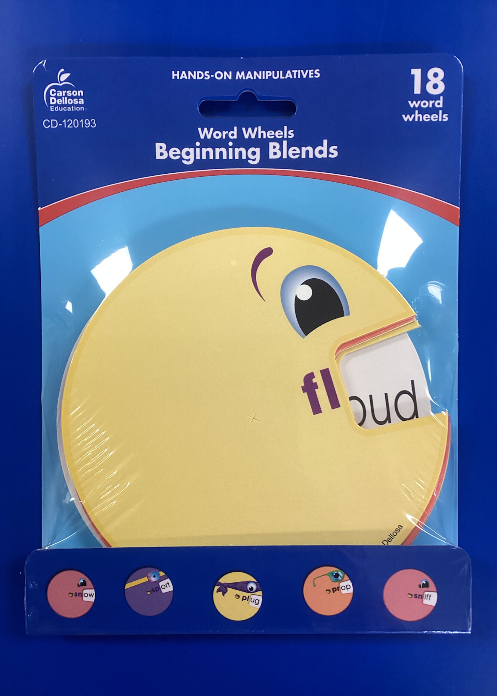 Beginning Blends Cutouts Word Wheels: Beginning Blends (18)