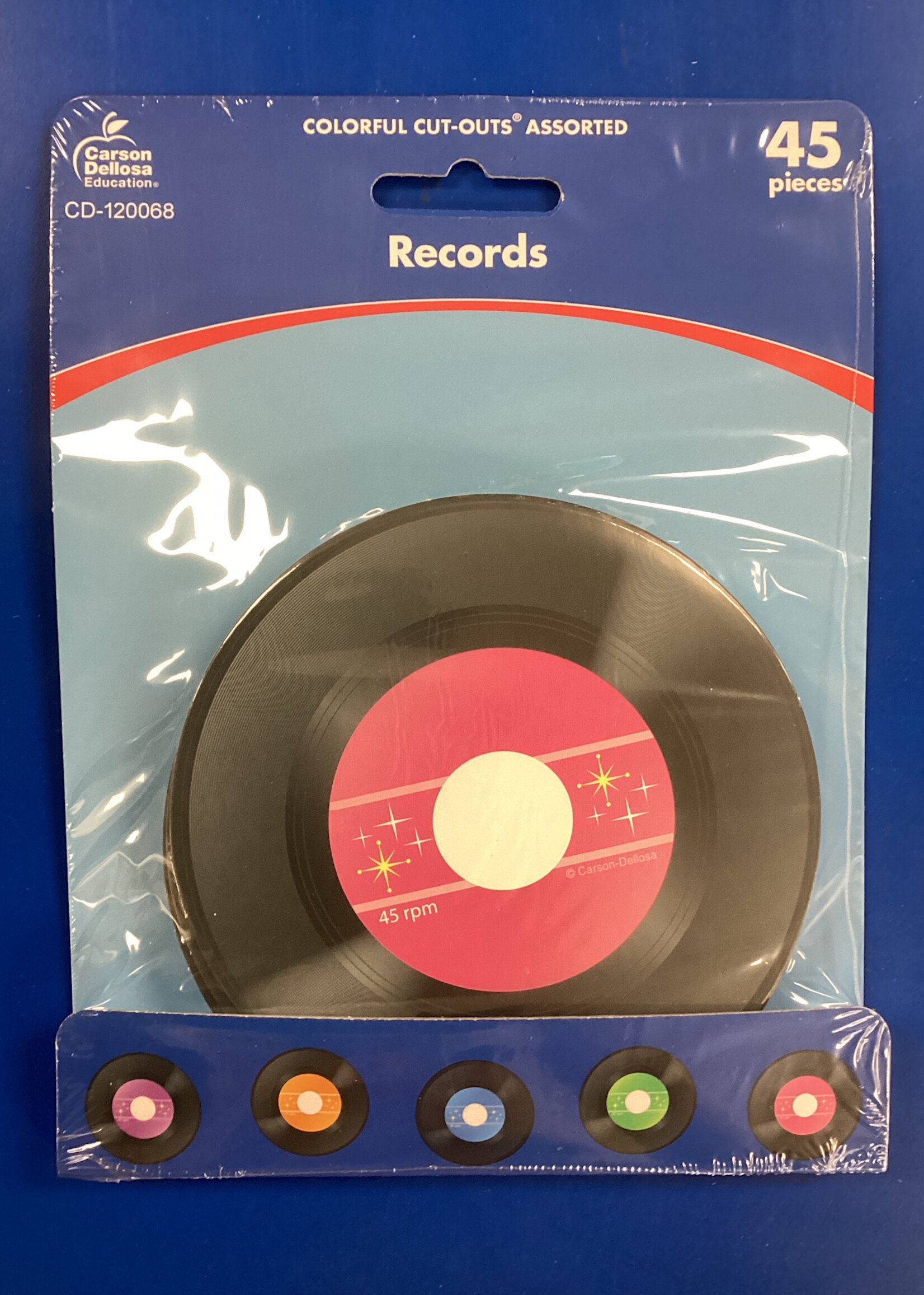 Records Cutouts 45pc