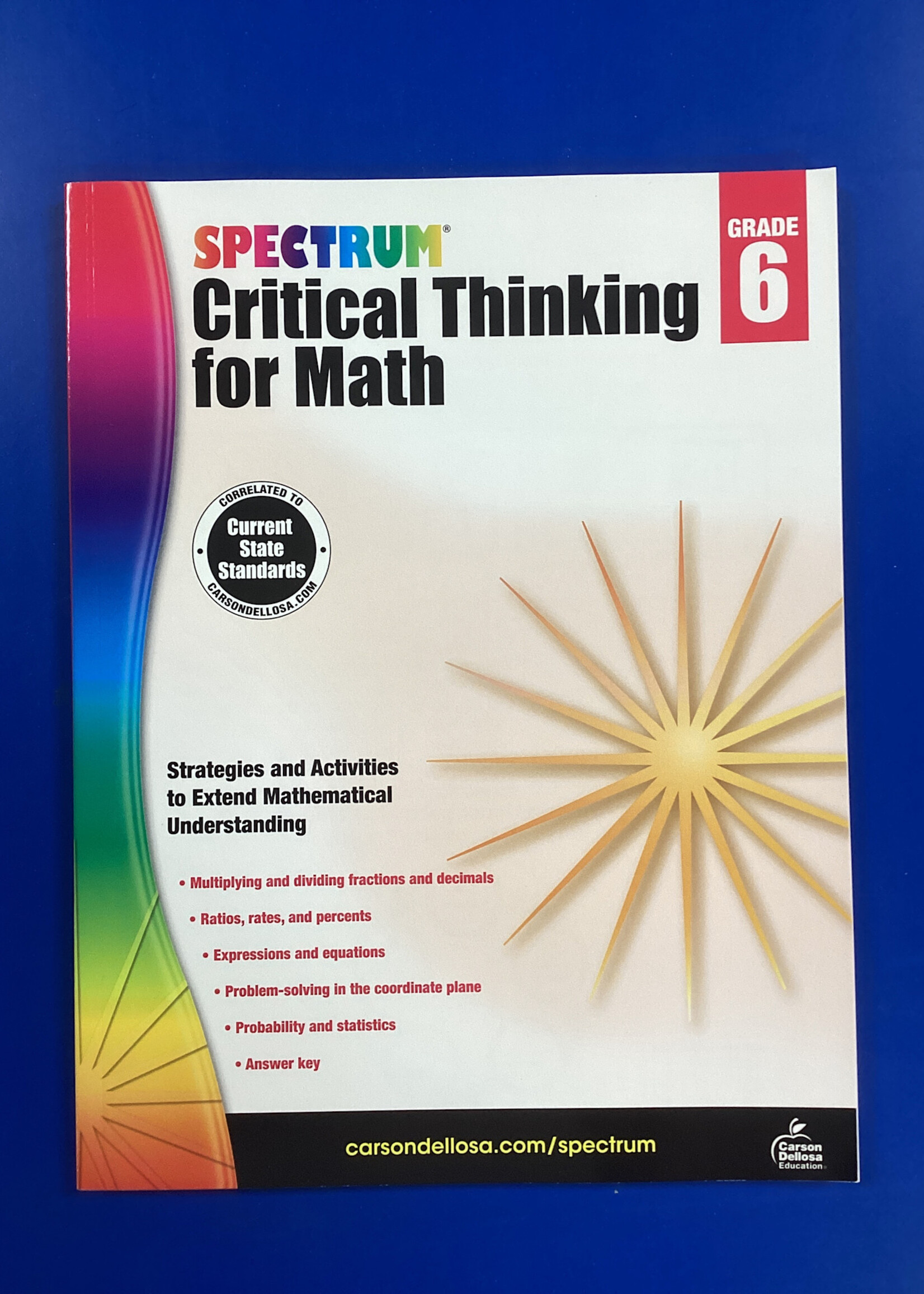 Spectrum Critical Thinking for Math 6