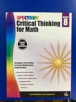 Spectrum Critical Thinking  for Math 8