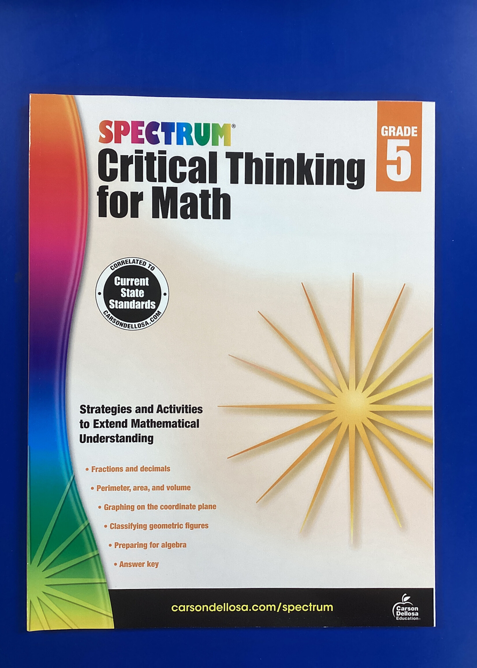 Spectrum Critical Thinking for Math 5