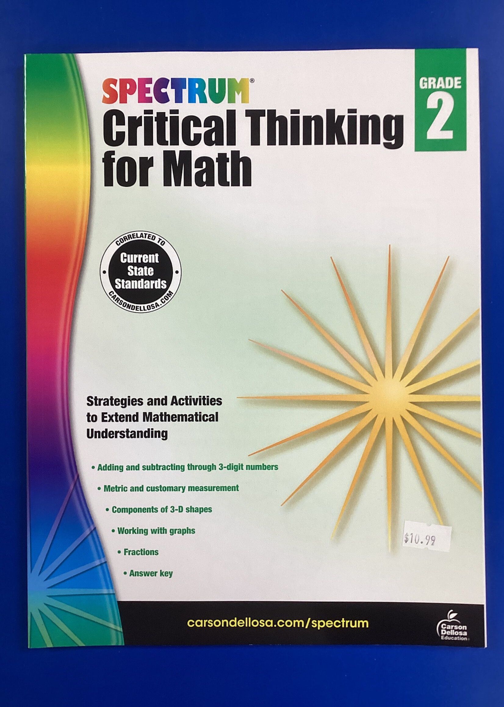 Spectrum Critical Thinking for Math 2