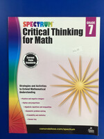 Spectrum Critical Thinking for Math 7
