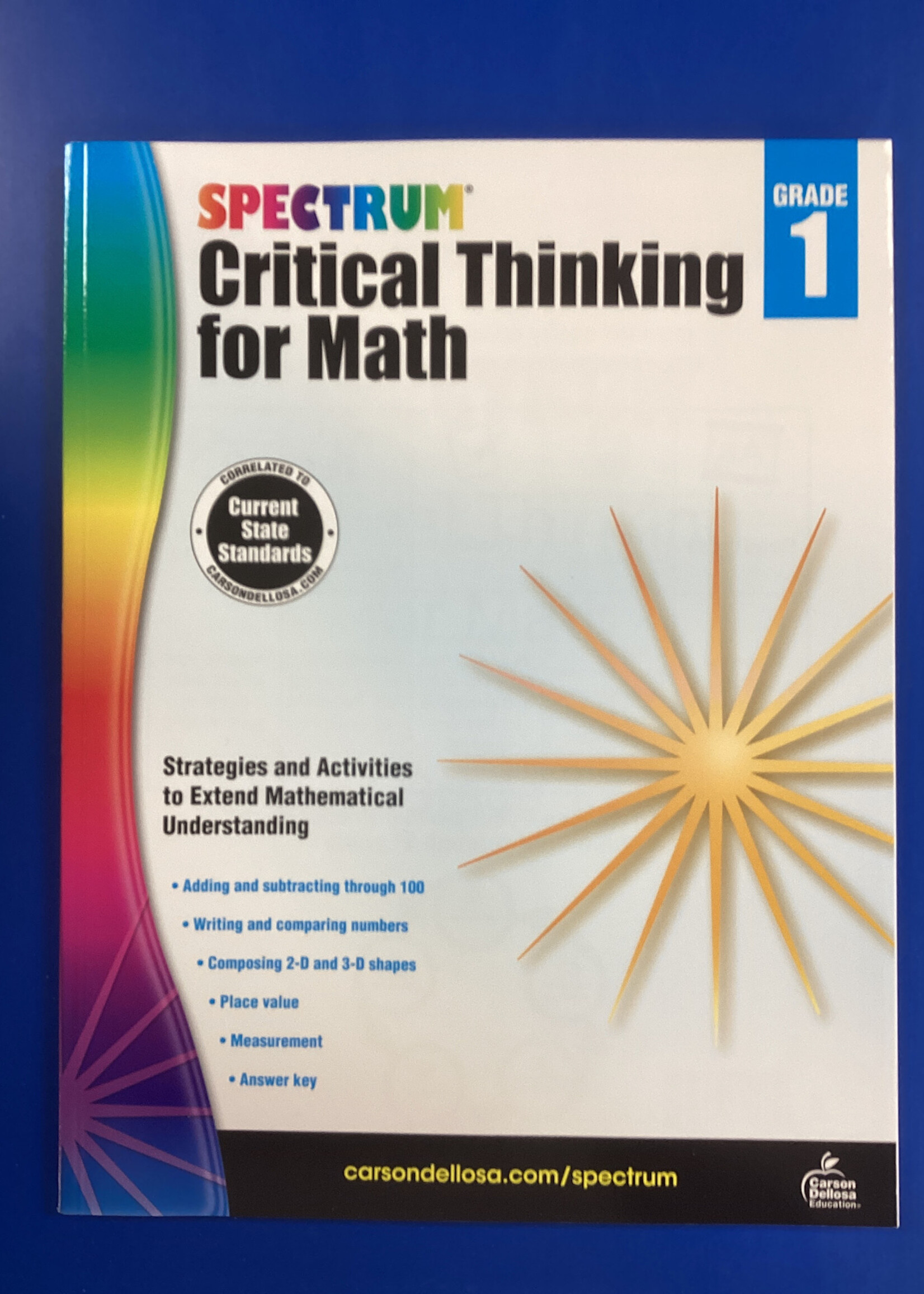Spectrum Critical Thinking for Math 1