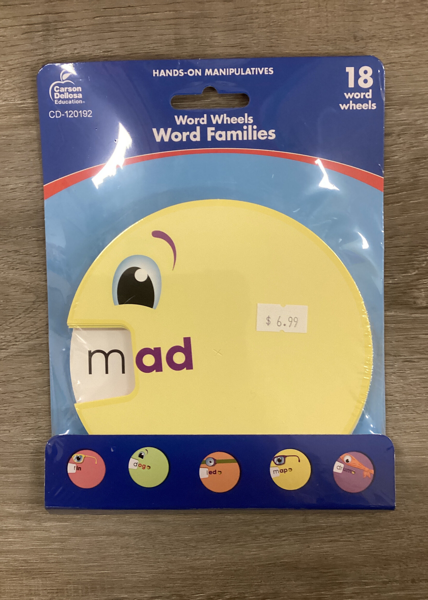 Word Families Word Wheel Gr.K-2 (18)