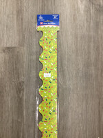 Lime Sprinkles Scalloped Border 39’