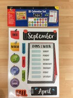 Bold & Bright Calendar Bulletin Board Set
