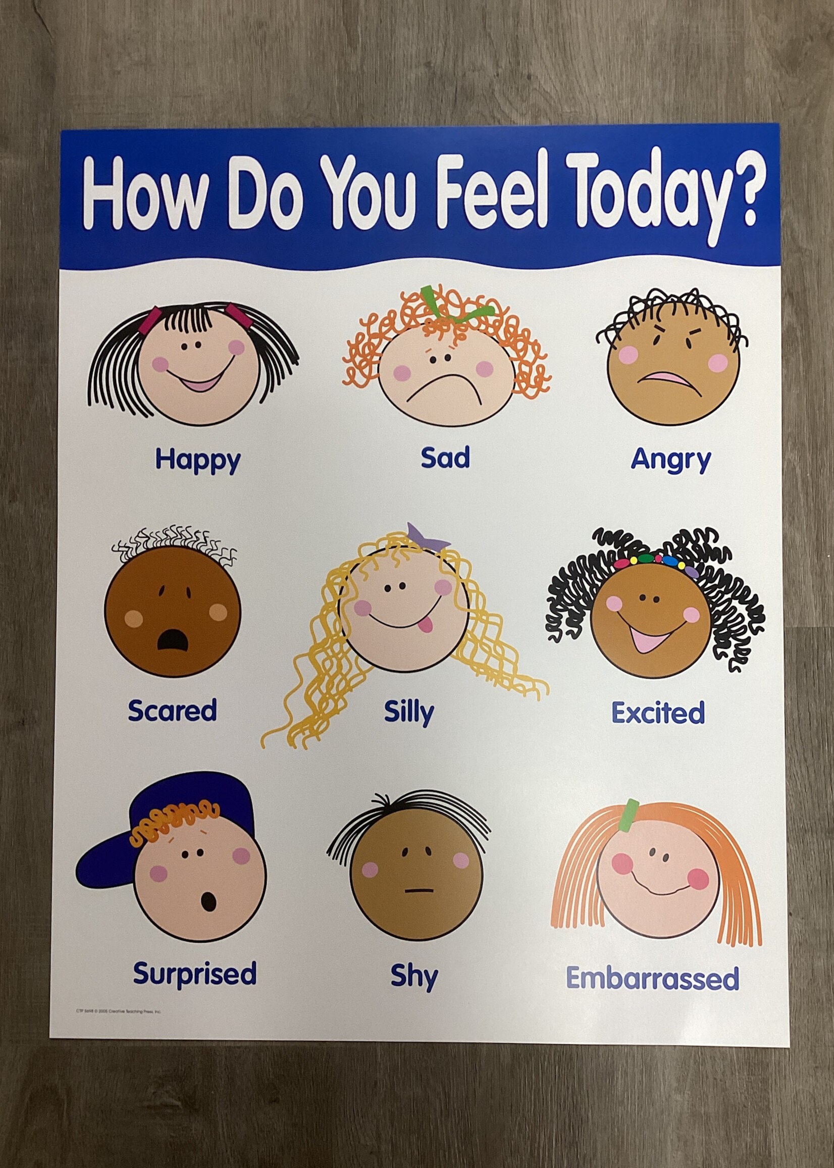 Stick Kids How Do You Feel Today? Chart