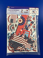 Patriotic Create & Decorate Quick Kit 97pc