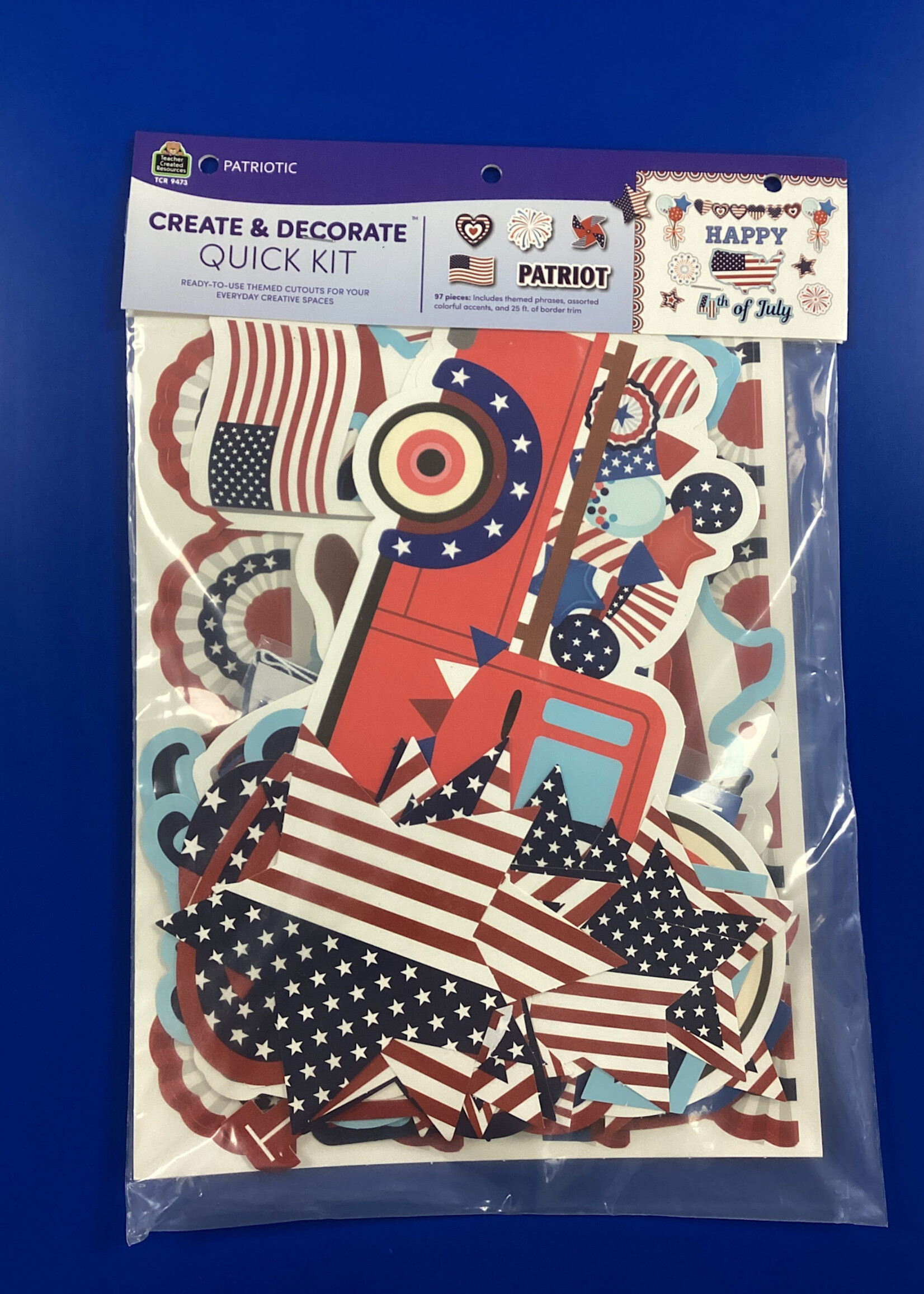 Patriotic Create & Decorate Quick Kit 97pc