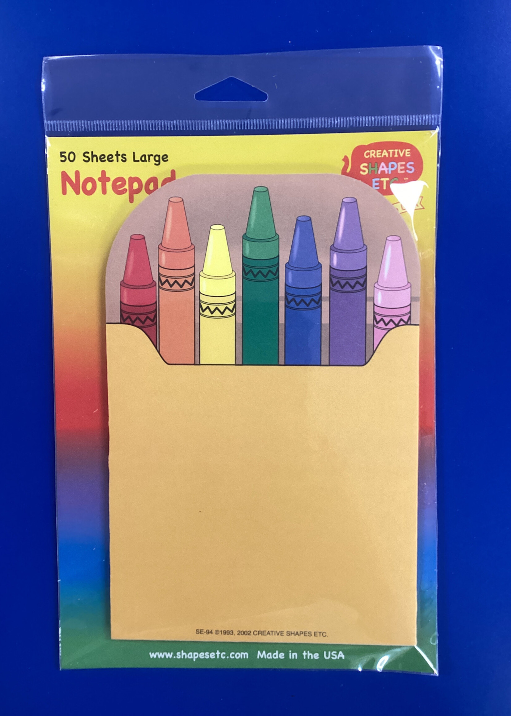 Crayon Box Notepad 50 sheets