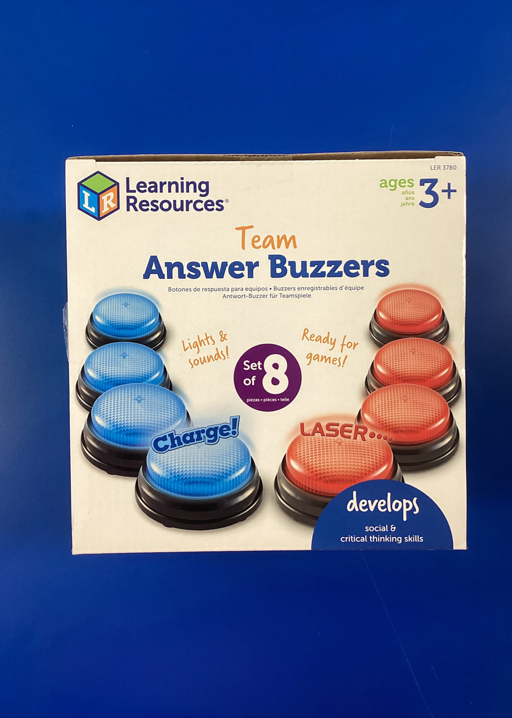 Team Answer Buzzers 8pc