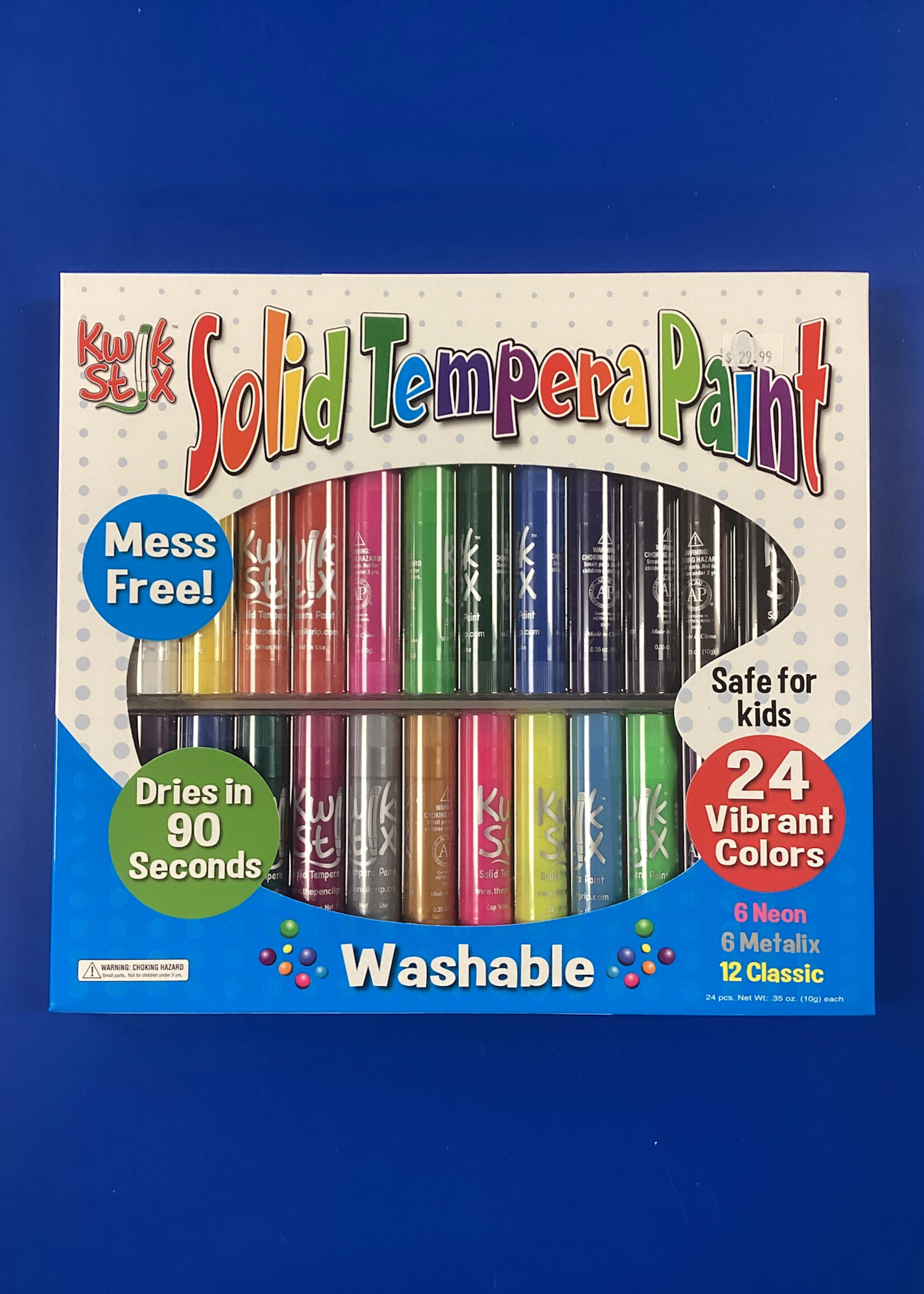 Kwik Stix Solid Tempera Paint 24pk