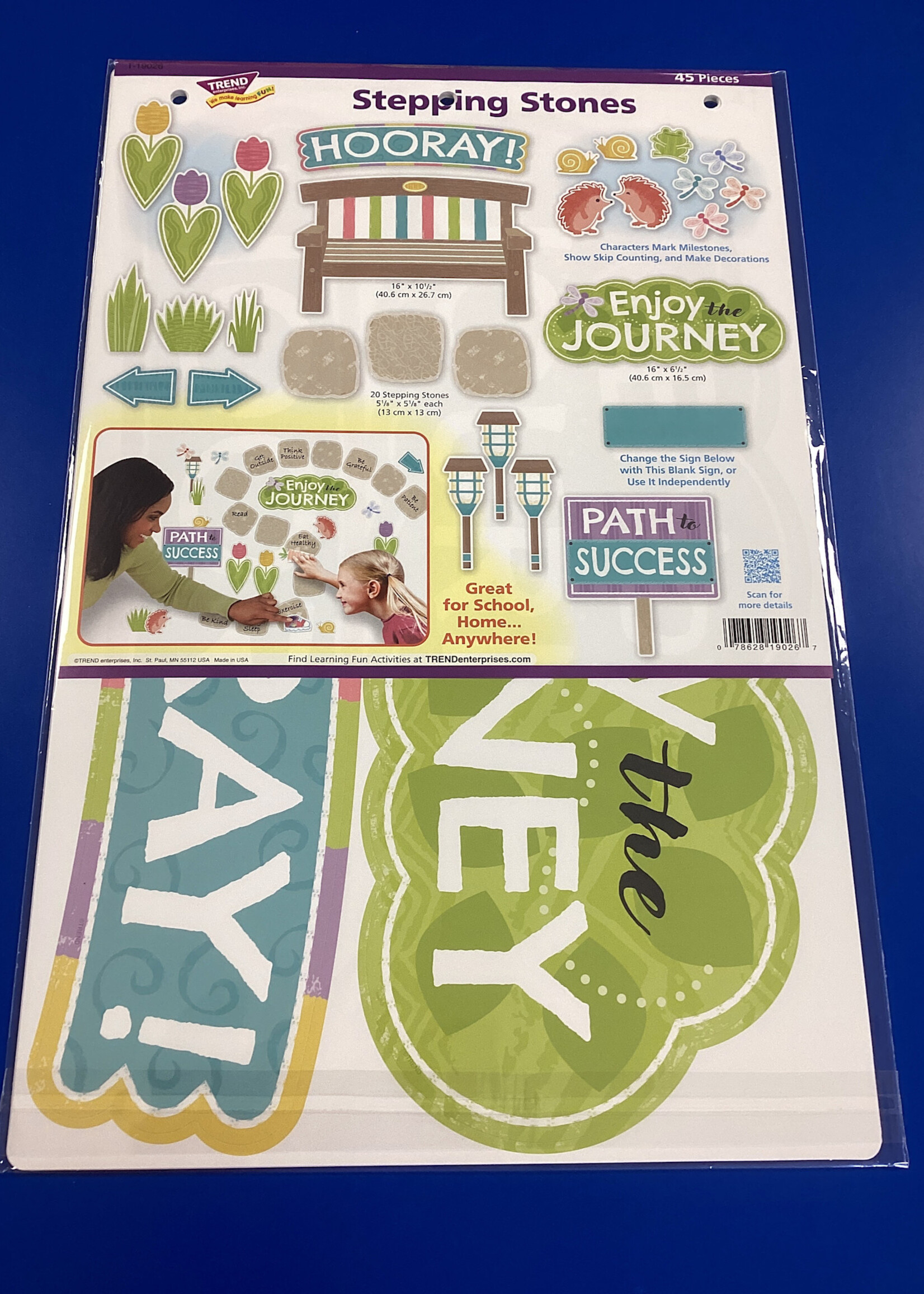 Stepping Stones Learning Set Bulletin Board