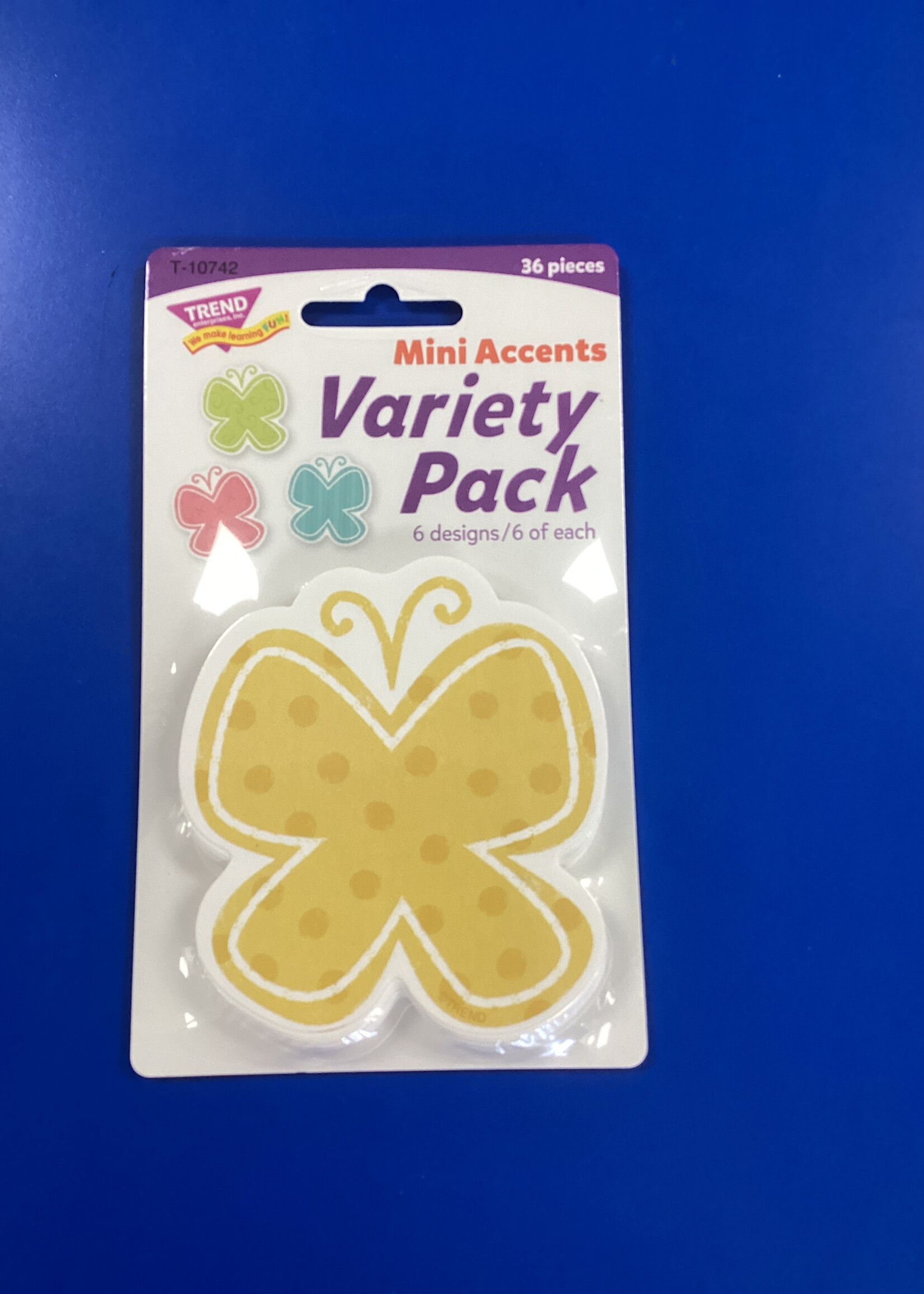 Garden Butterflies Variety Mini Cutouts 36pc