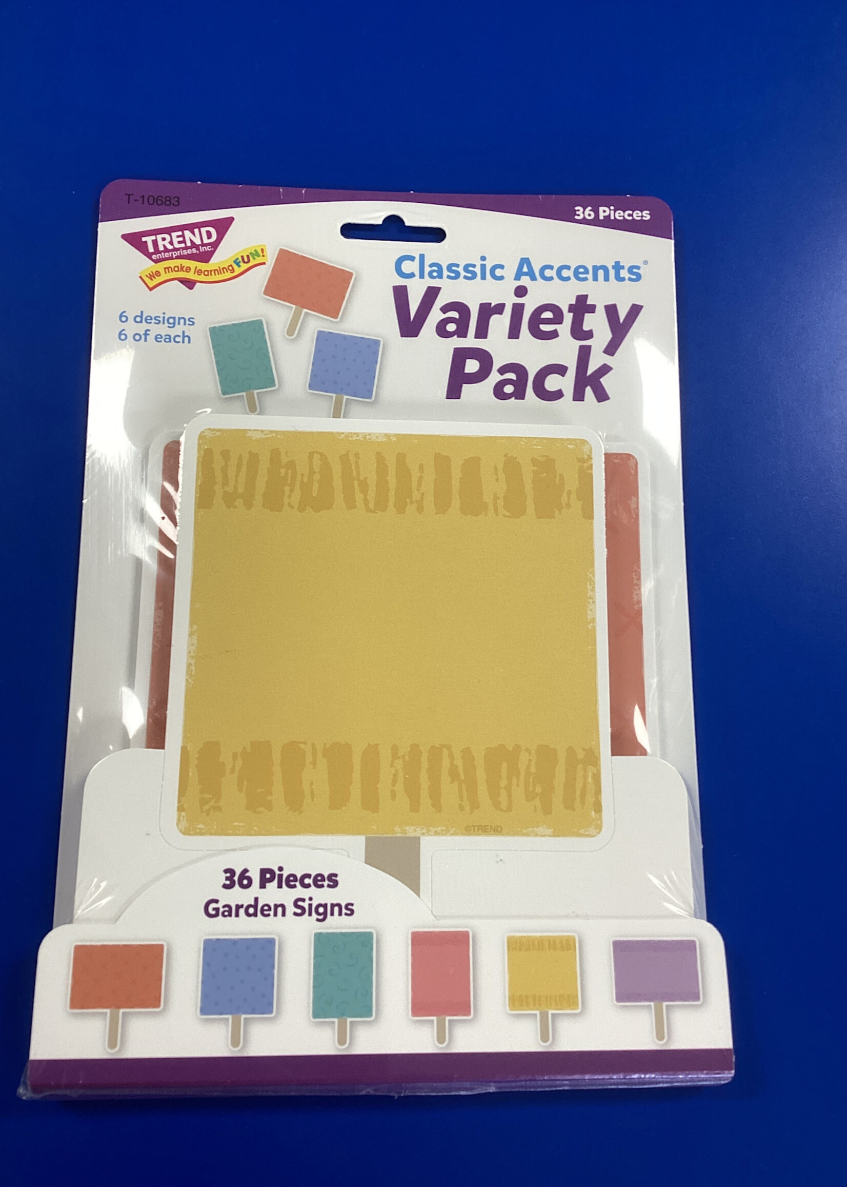 Variety Garden Signs Cutouts 36pc