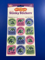 Turtle Time Raspberry Scratch 'n Sniff Stinky Stickers