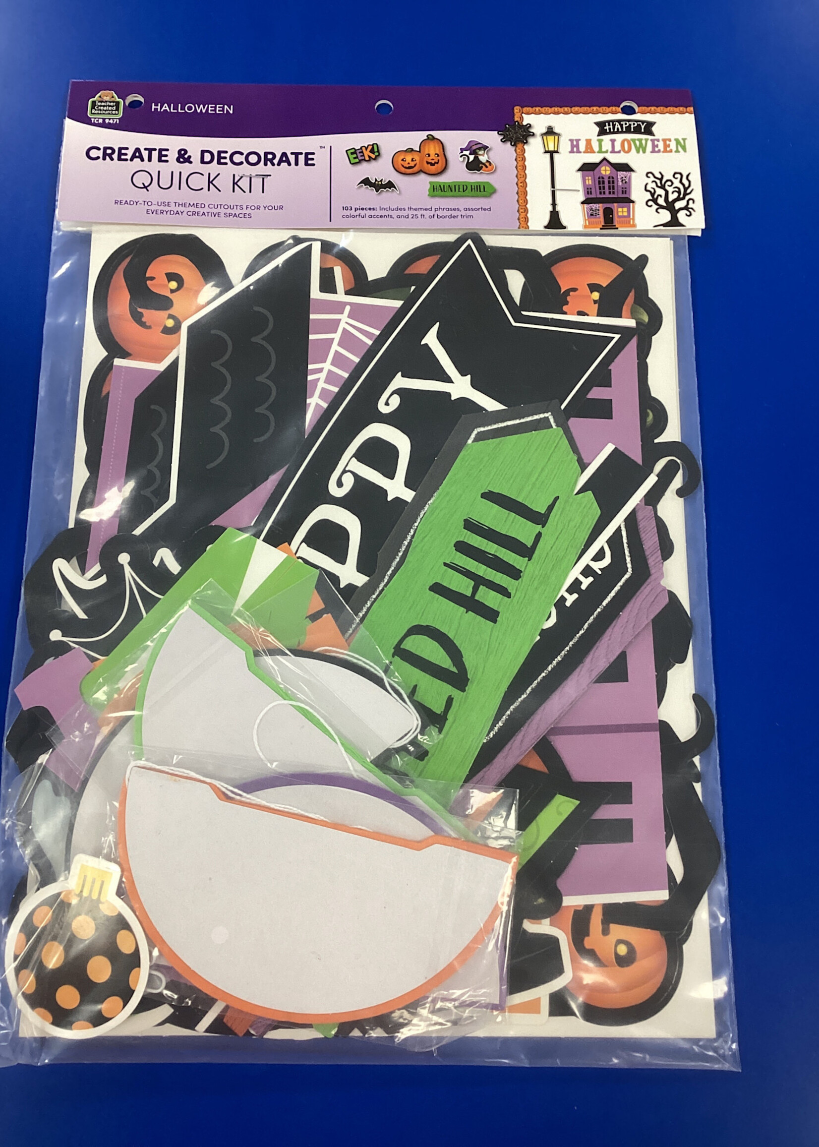 Halloween Create & Decorate Quick Kit 103pc