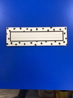 Black Painted Dots On White Names Plates 36pc