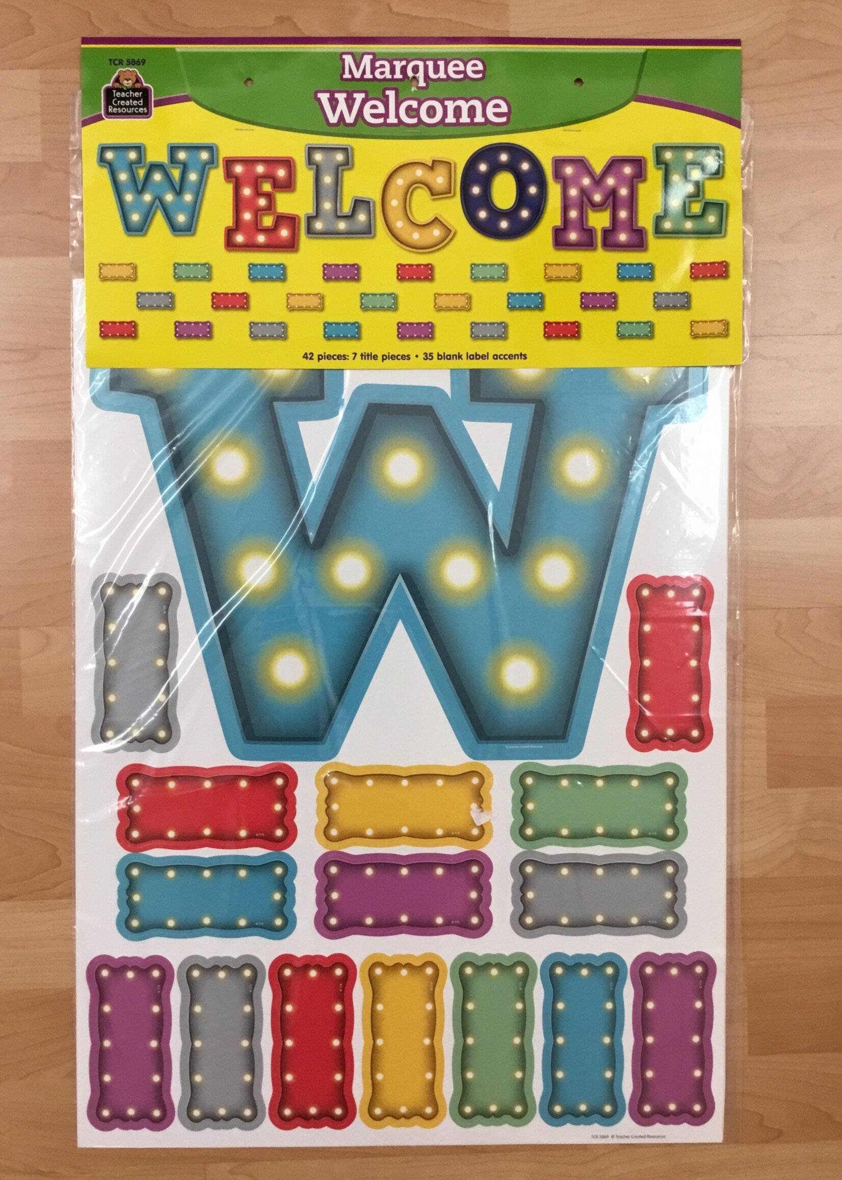 Marquee Welcome Bulletin Board Set