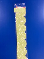 Crafty And Cool Light Green w/Dots  Scalloped Border 39’