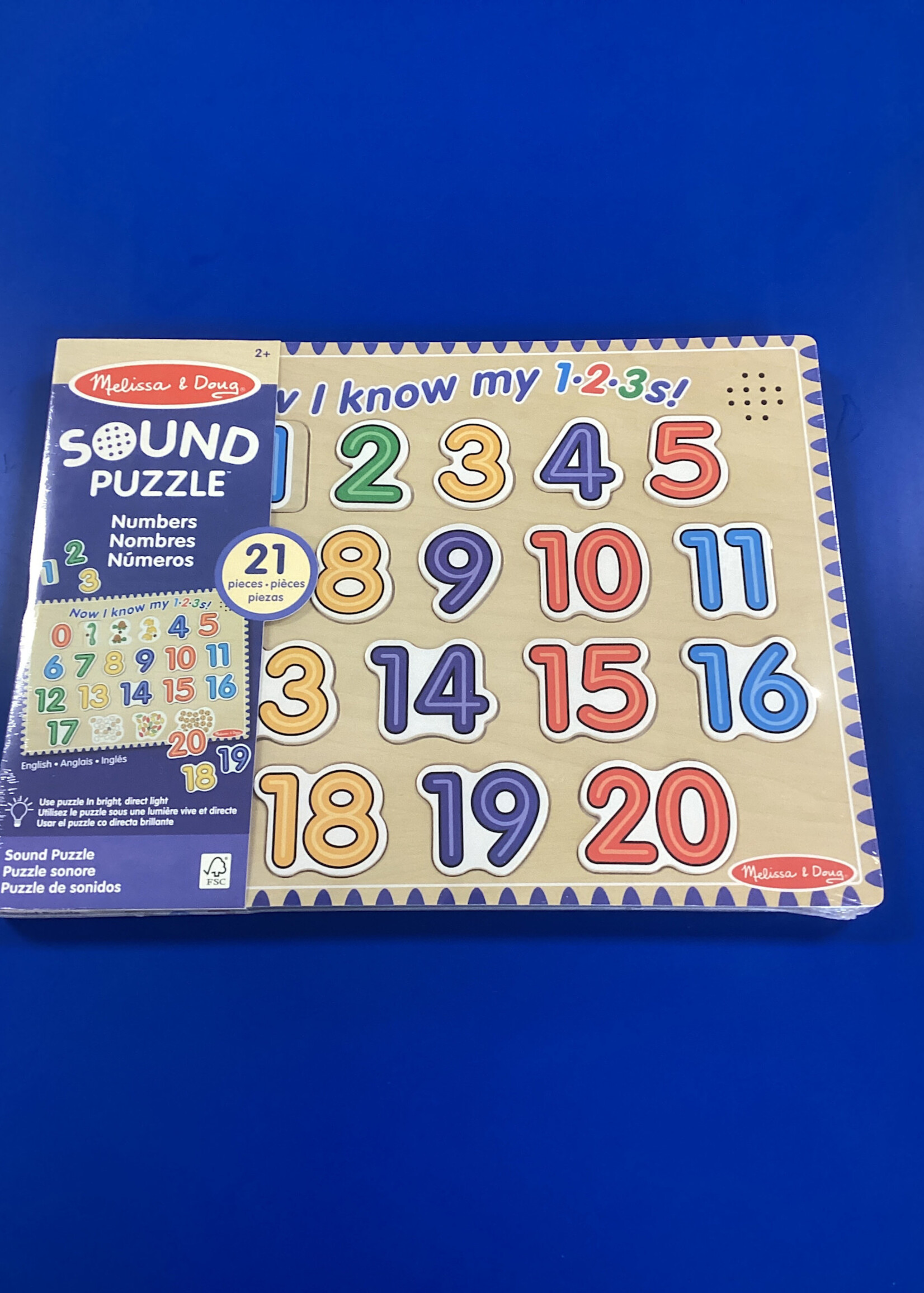 Melissa & Doug Numbers Sound Puzzle
