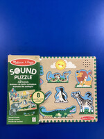 Melissa & Doug Zoo Animals Sound Puzzle