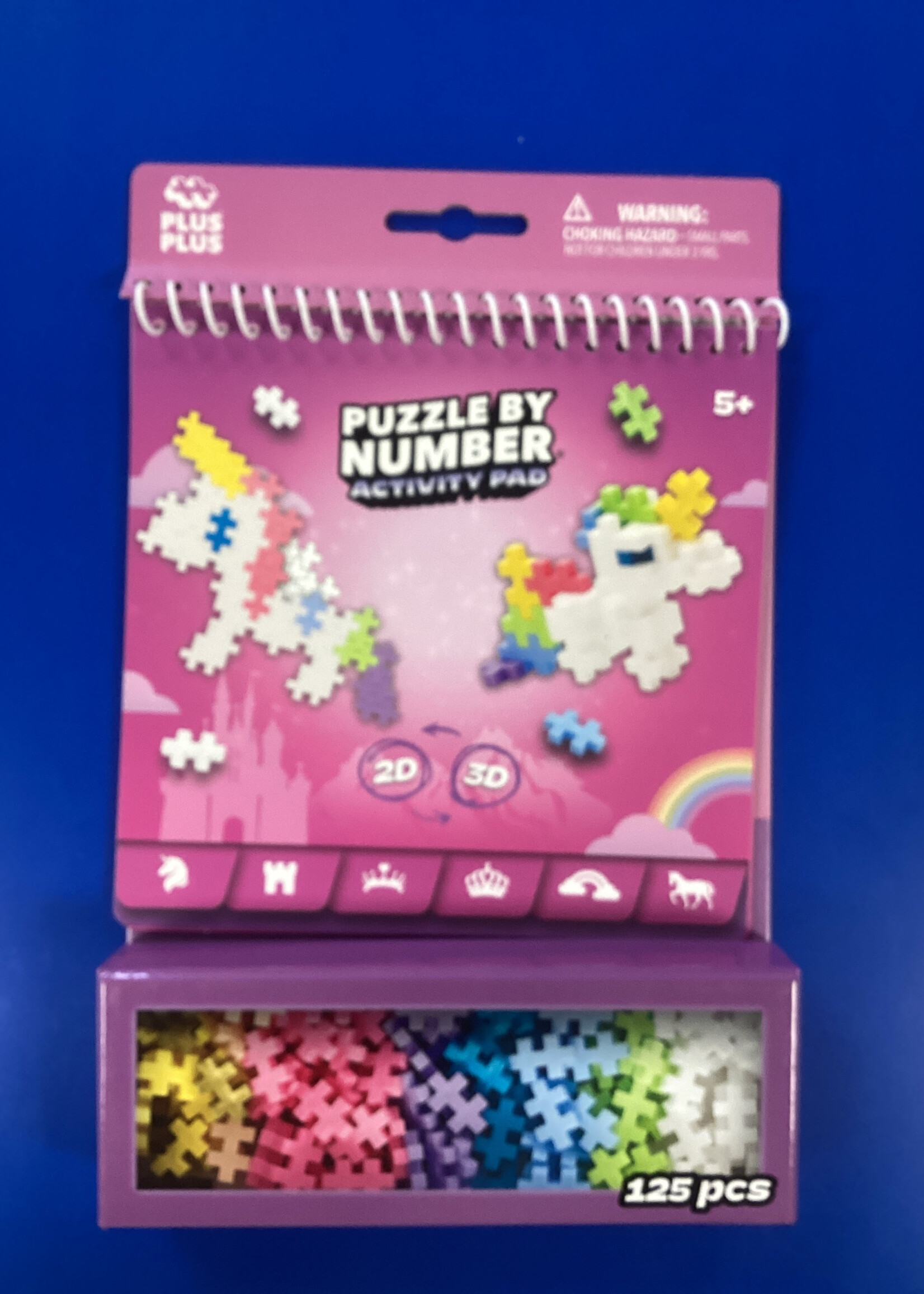 Plus Plus Puzzle By Number - Activity Pad - Fairytale