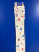 Retro Remix Bursts & Twinkles Border 36’