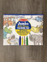 Jumbo Multi-Theme Coloring Pad 50pgs