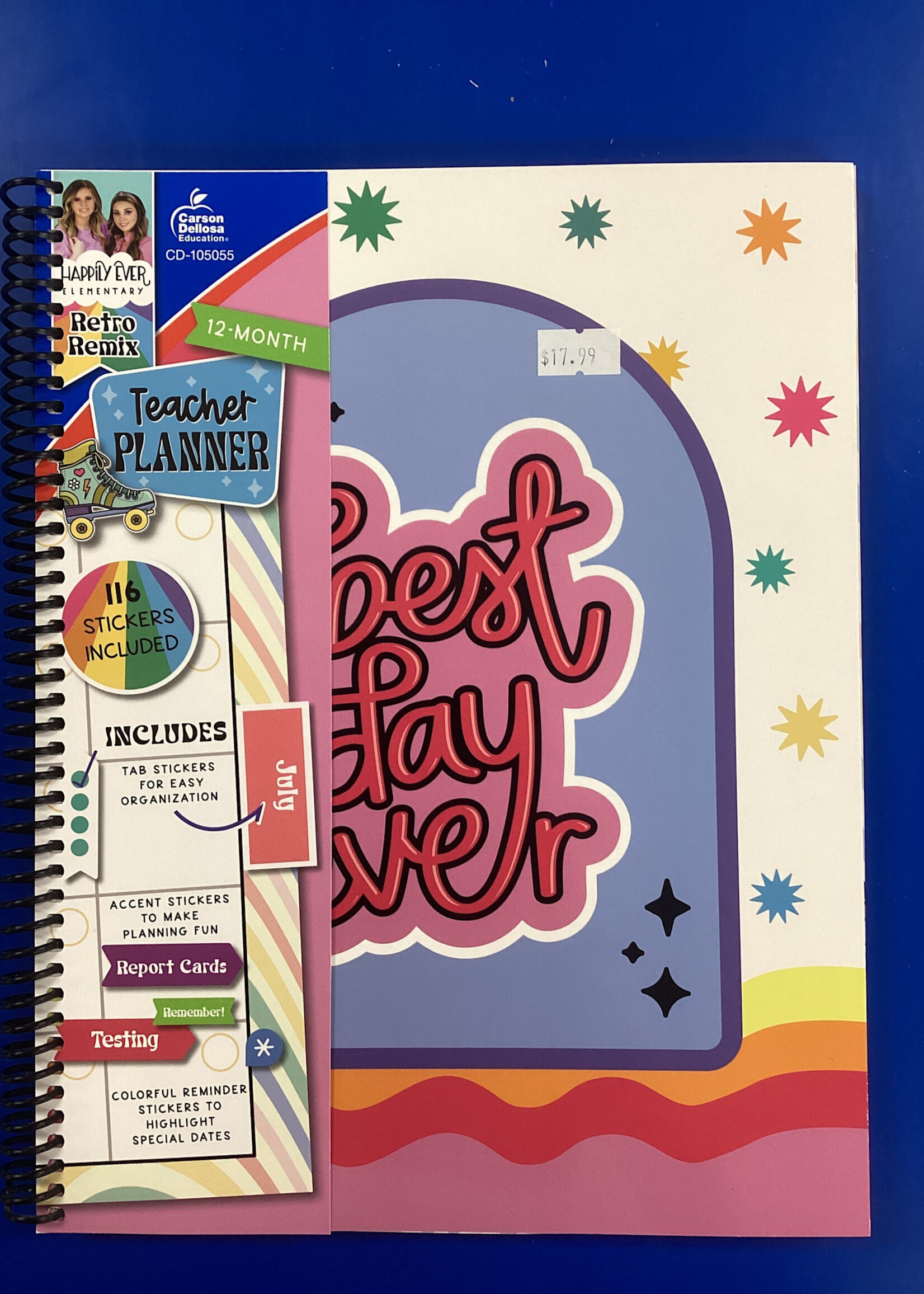 Retro Remix Teacher Planner