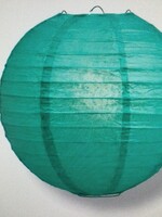 12" Teal Lantern