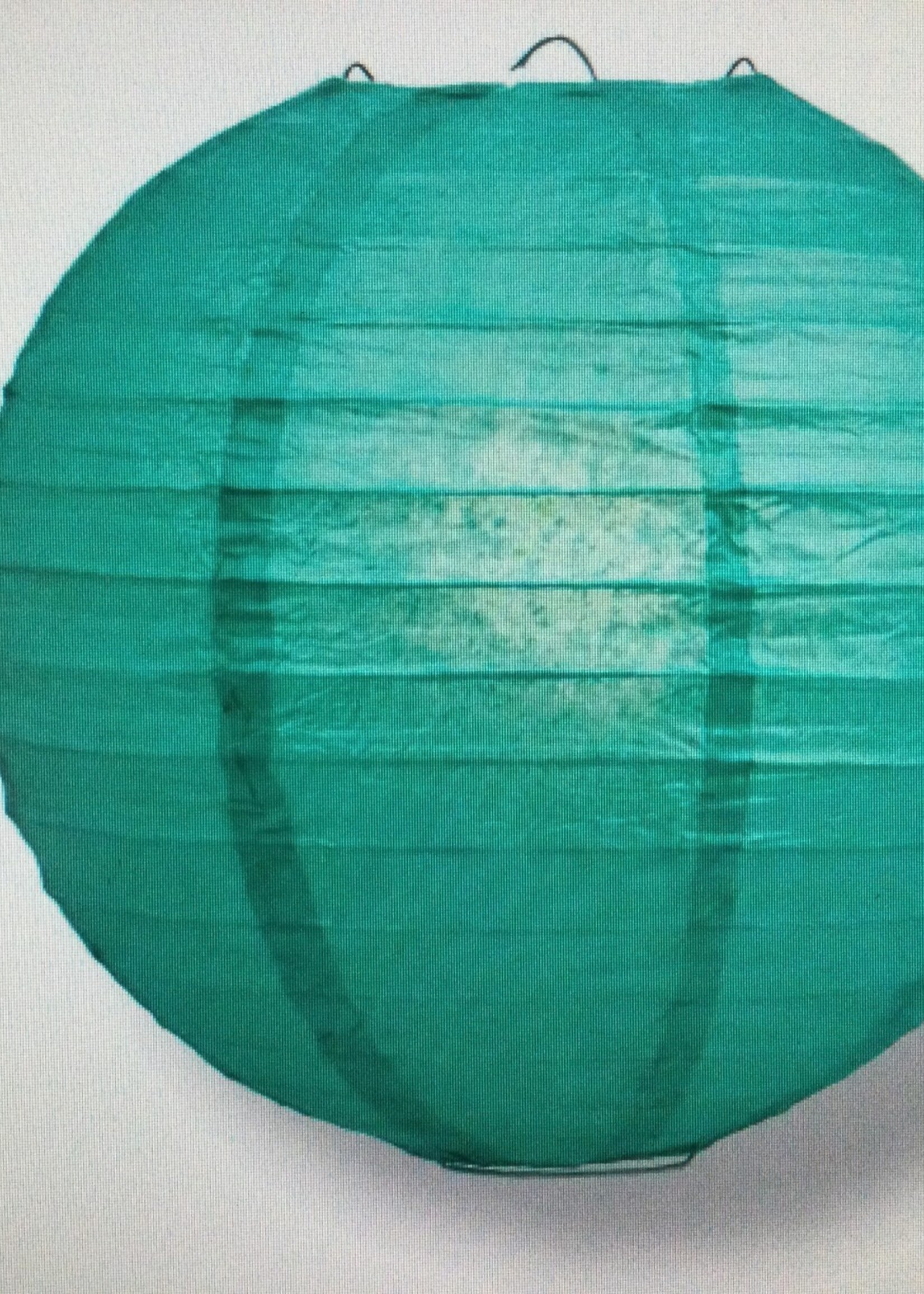 12" Teal Lantern
