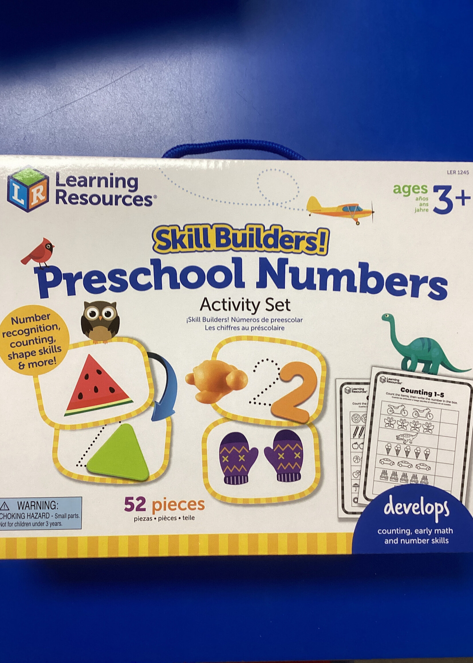 Skill Builders Preschool Numbers Activity Set
