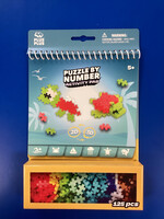 Plus Plus Puzzle By Number - Activity Pad - Ocean