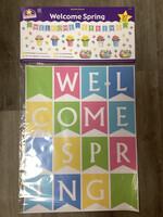 Welcome Spring Bulletin Board